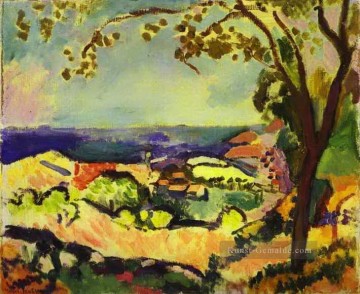 Henri Matisse Werke - Meer in Collioure Landschaft 1906 abstrakter Fauvismus Henri Matisse
